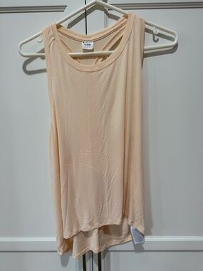 Athleta Peach Sleeveless Performance Tank